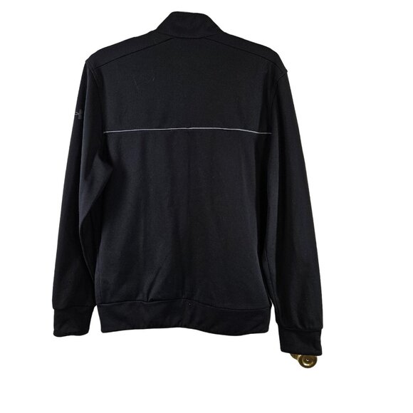 Under Armour Project Rock Knit Track Jacket Mens Size S Black Full Zip Loose - Picture 3 of 6